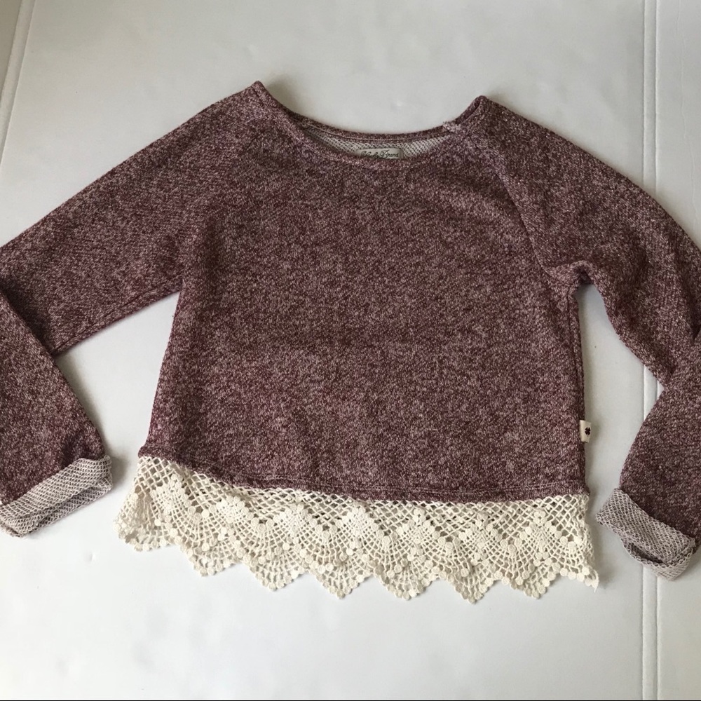 Lucky Brand Girls Top Size Medium